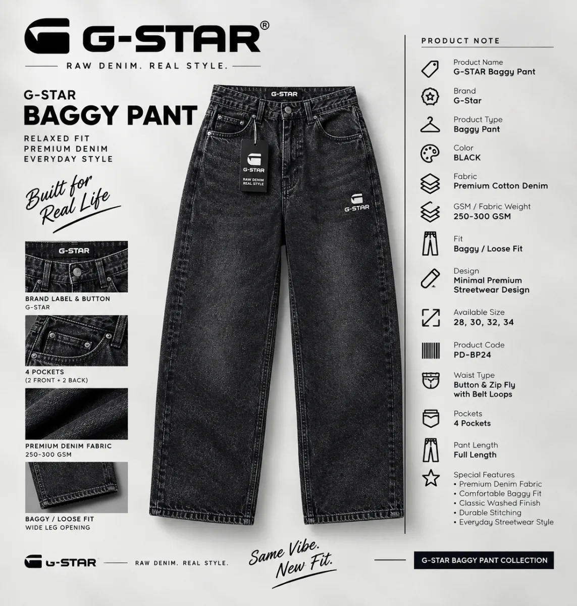 G-STAR Baggy Pant
